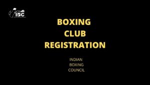 Boxing Club Registration