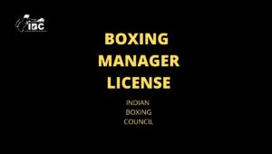 Boxing Manager License