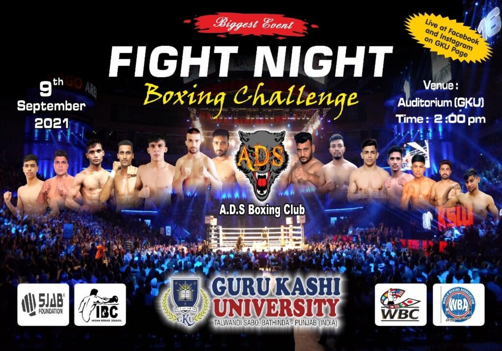 Boxing Fight Night Gurukashi Univeristy - Bhatinda