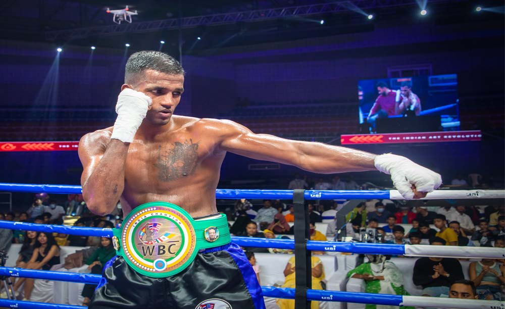 Boxer Sabari J WBC India Champion