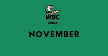 Men Pro Boxing Rankings November 2021