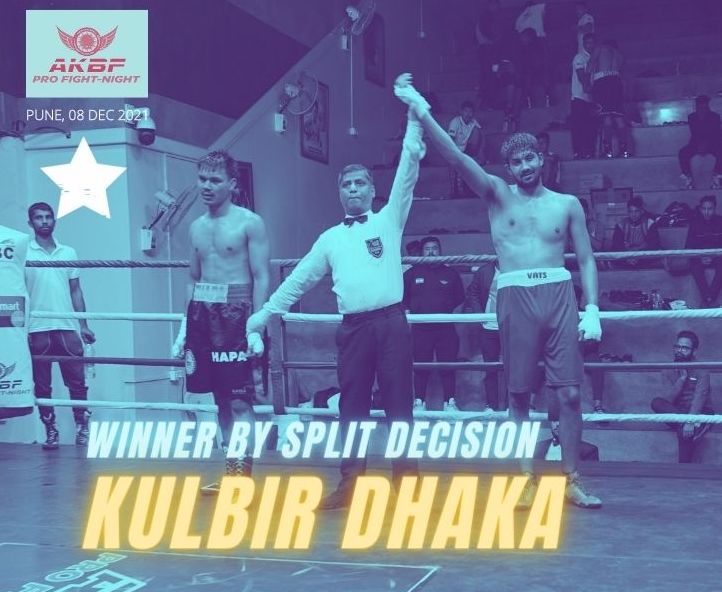 Kulbir Dhaka Wins by Split Decision