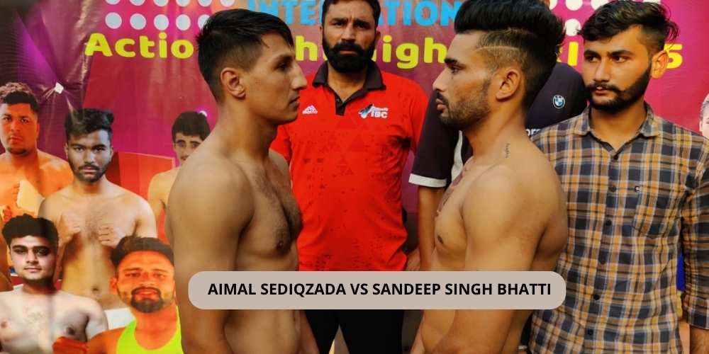 AImal Sediqzada Vs Sandeep Singh Bhatti