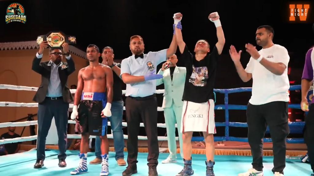 Vanlalenkawltira IBC India Champion